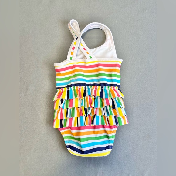 Baby girl rainbow swimsuits bundle size 12-18M - Picture 13 of 16